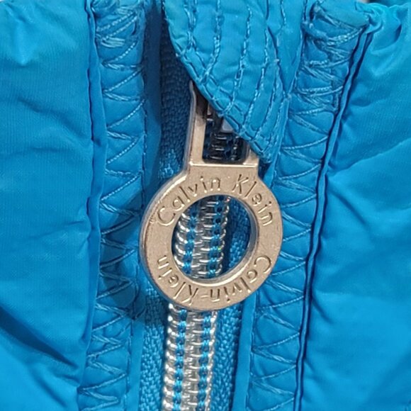 Calvin Klein Jacket Coat Parka Blue S - Picture 2 of 10